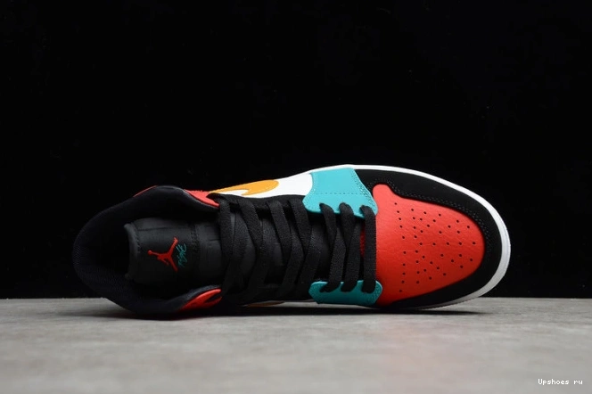 BRED JORDAN AIR MID MULTI-COLOR 1 554724-125 1007